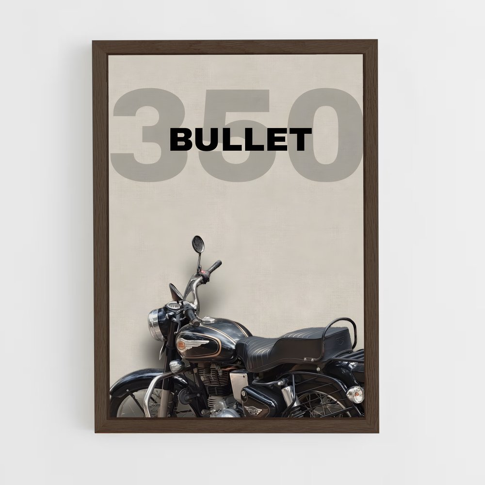 Poster Éblouissant Bullet – affiche Royal Enfield (vue 5)